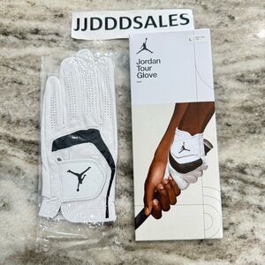 Nike Air Jordan Tour Golf Gloves Cadet Left Hand Men’s Sizes White Black Leather
